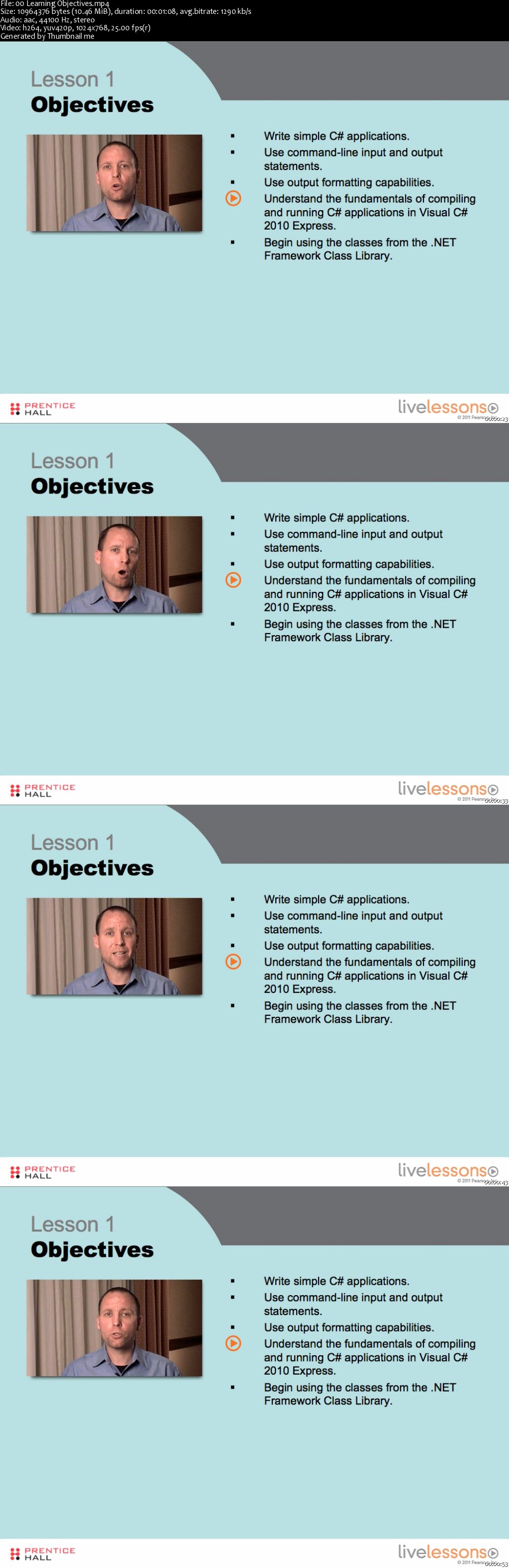 C# 2010 Fundamentals I, II, and III