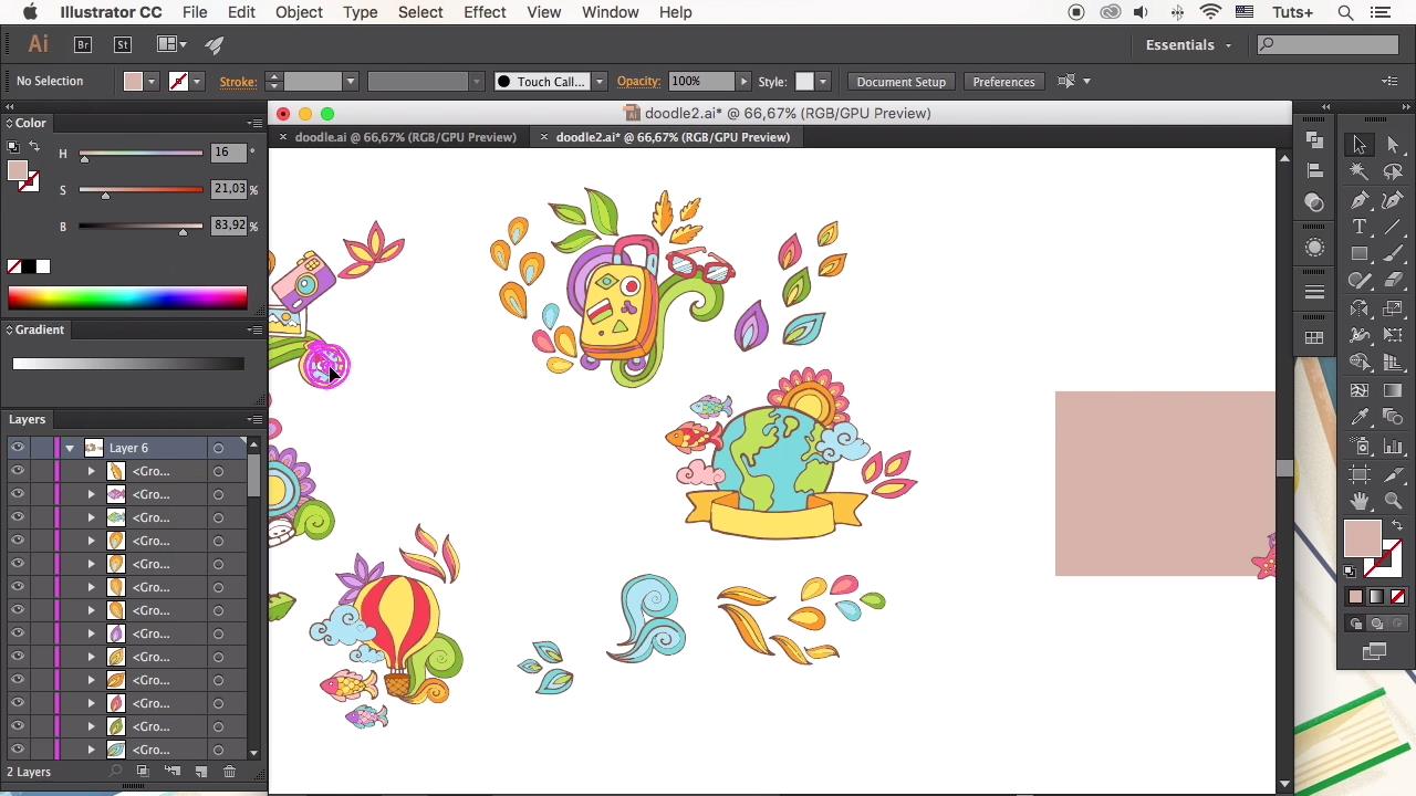 Tutsplus - How to Create Vector Art From Doodles