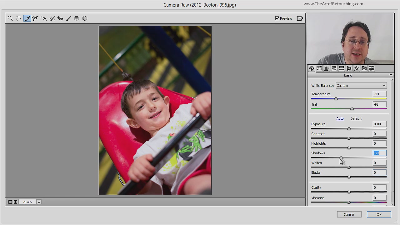 Photoshop Basic 2 - Portraits, Camera Raw, and Smart Objects