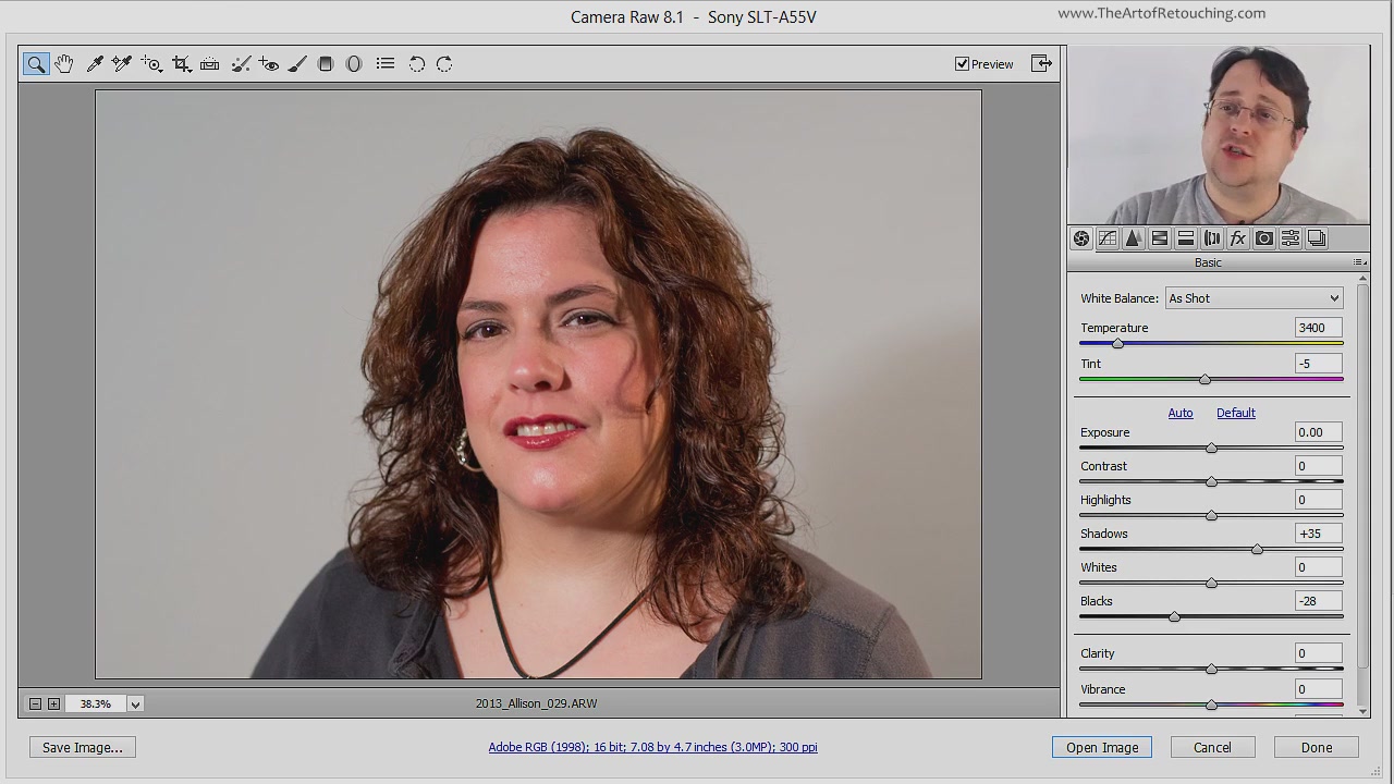 Photoshop Basic 2 - Portraits, Camera Raw, and Smart Objects