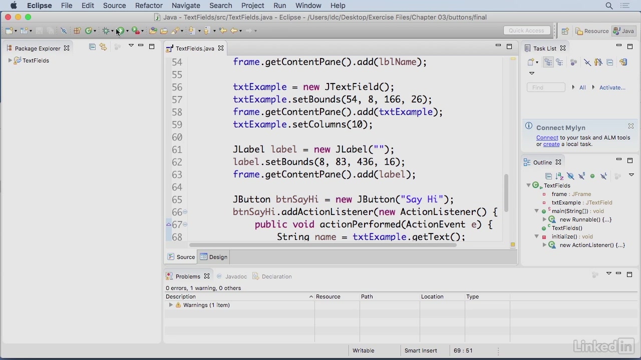 Lynda - Up and Running with Java Applications (2016)