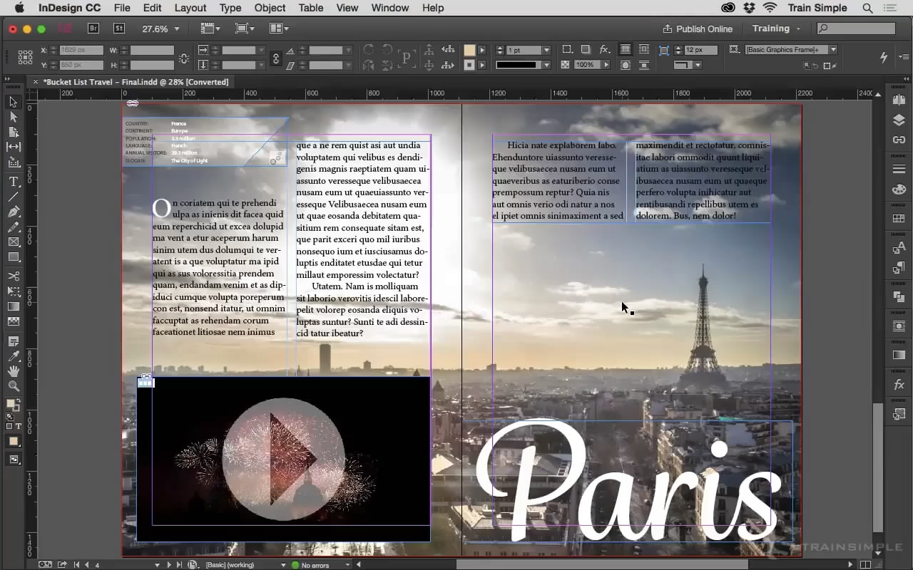 InDesign CC: Mastering Documents with Pariah Burke