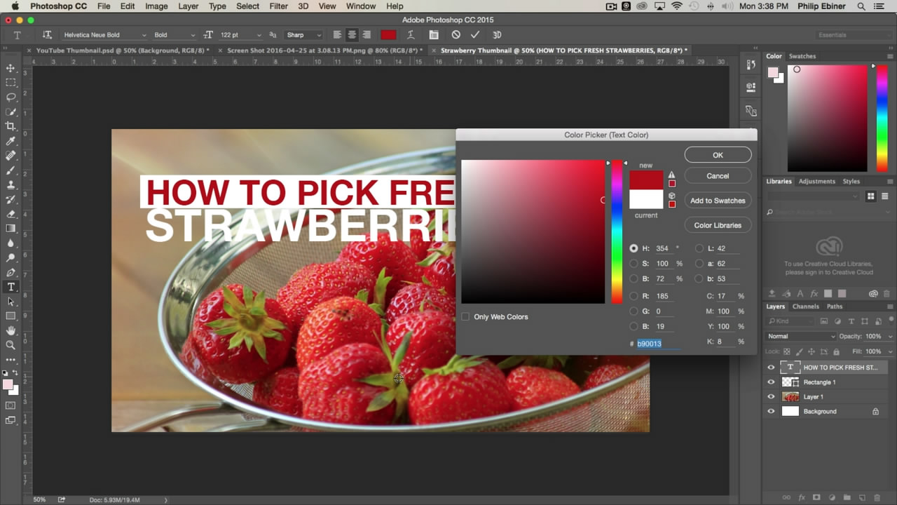 Photoshop for Entrepreneurs: YouTube Thumbnails