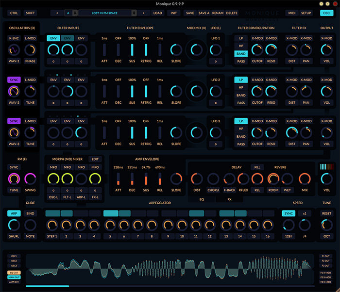 Monoplugs Monique 1.0.2 (Win/Mac/Lnx)