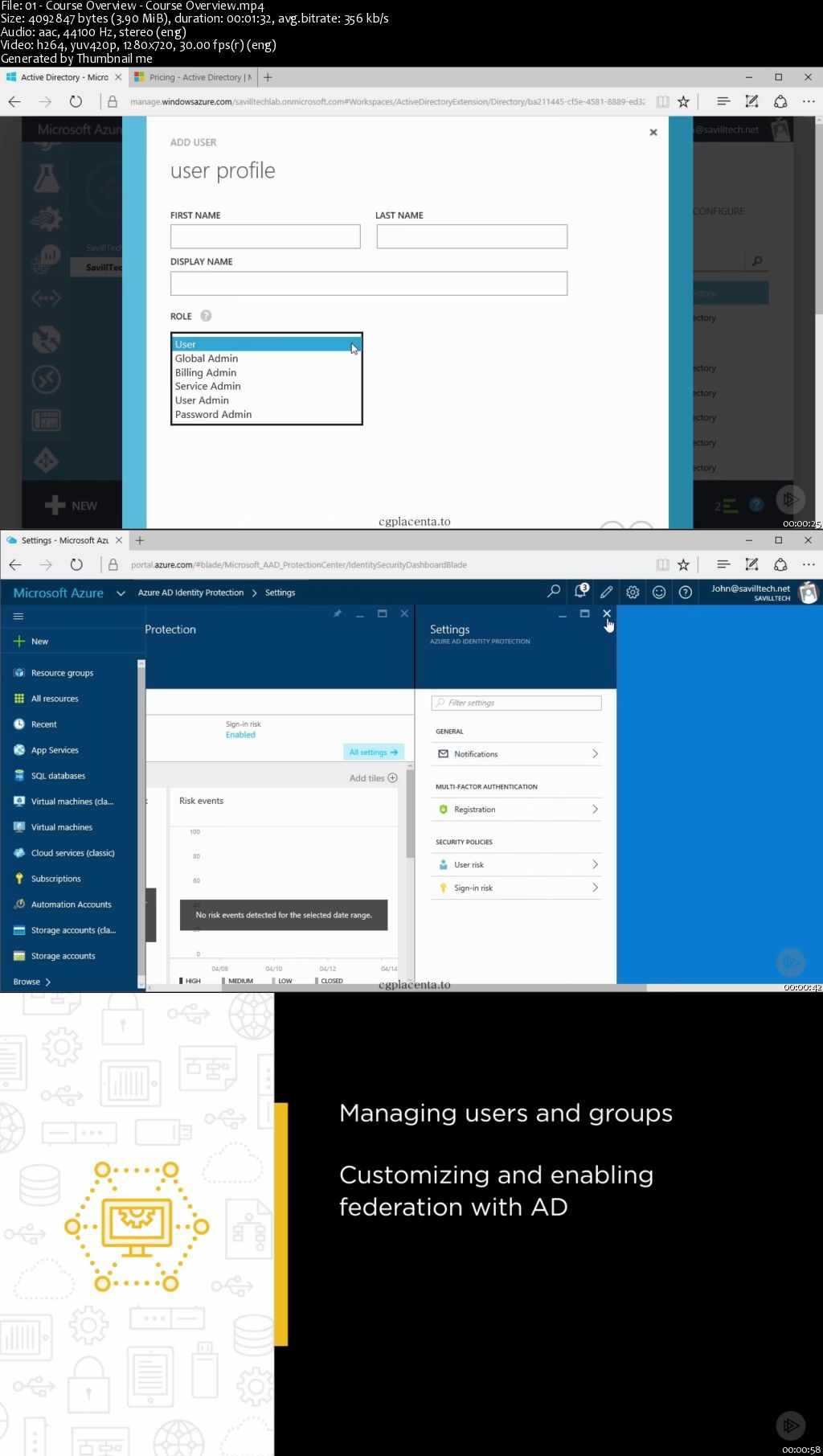 Managing Azure AD