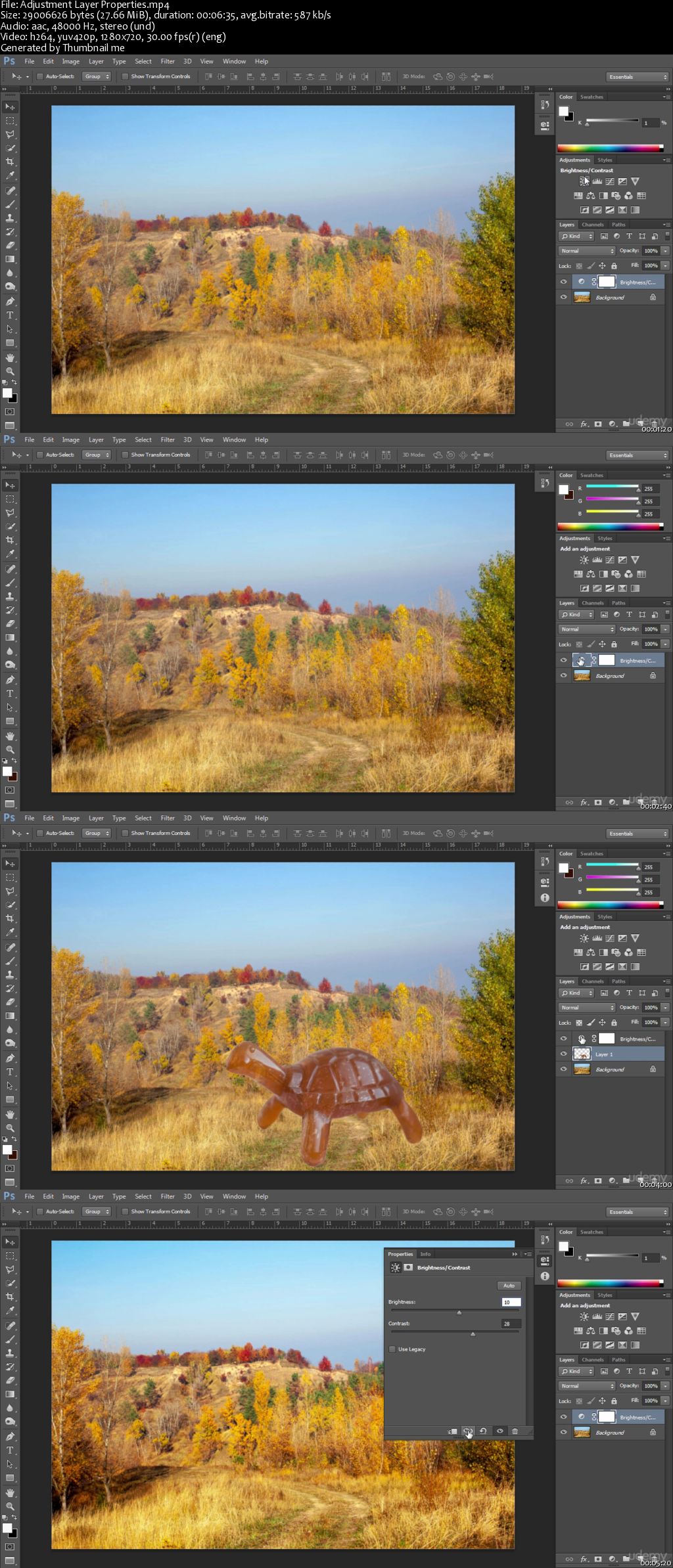 Image Adjustments and Adjustment Layers in Photoshop