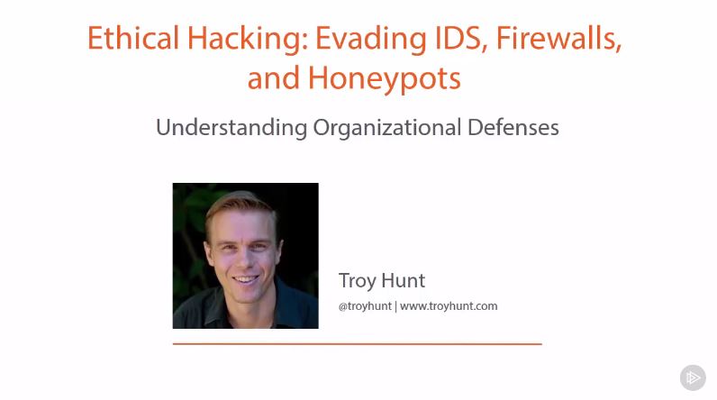 Ethical Hacking: Evading IDS, Firewalls, and Honeypots