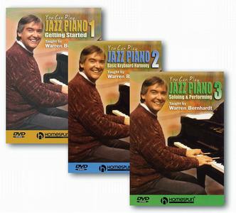 Warren Bernhardt – You Can Play Jazz Piano: Vol. 1-3