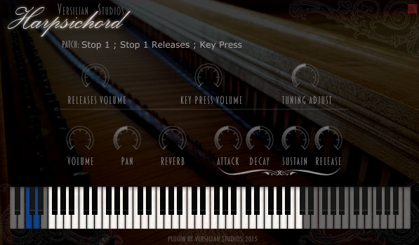 Versilian Studios Harpsichord KONTAKT VST AU