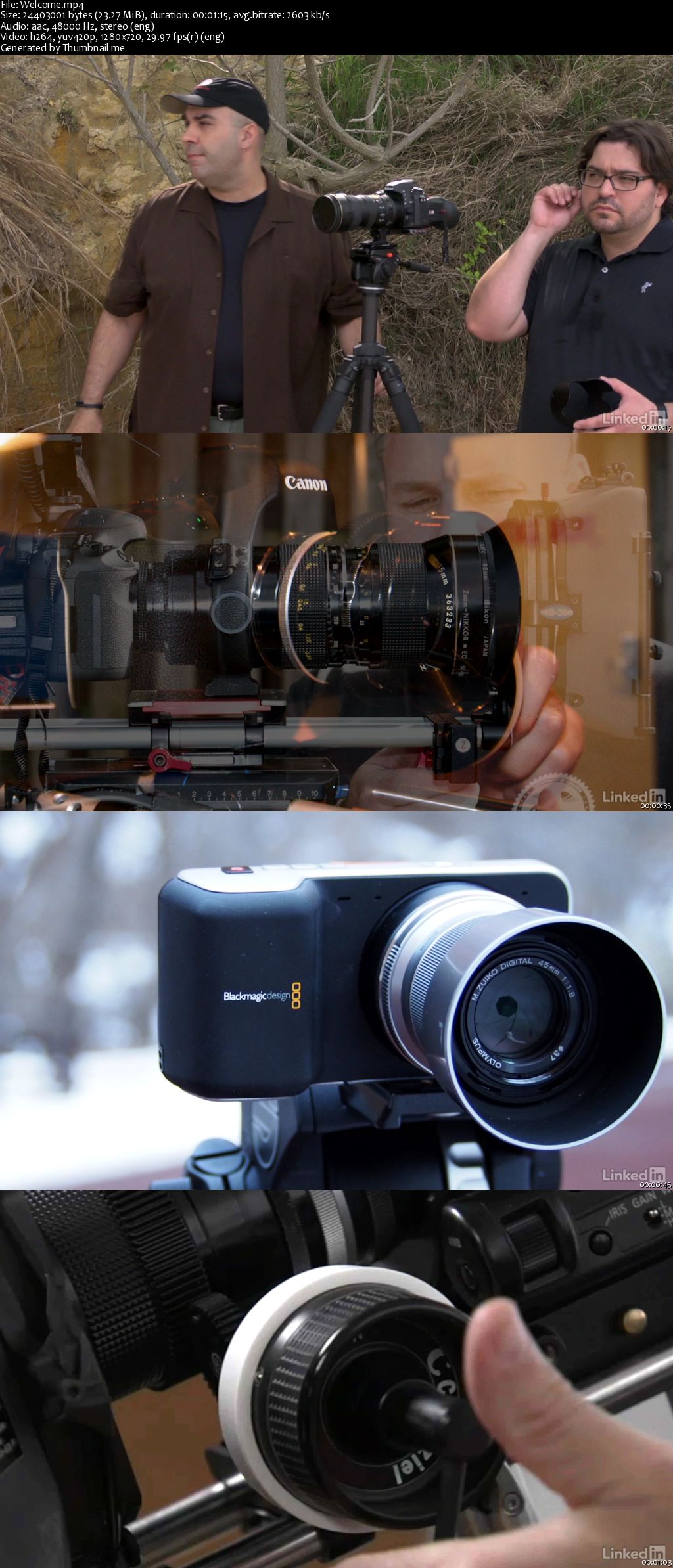 DSLR Video Tips: Cameras & Lenses