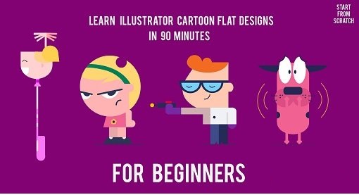 Illustrator Cartoon Design in 90mins (For Beginners)