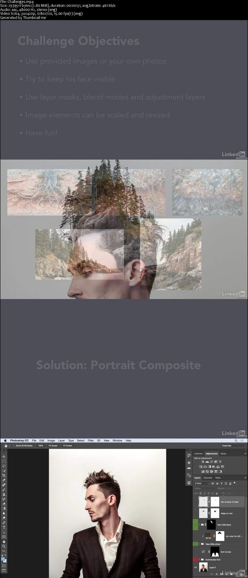 Photoshop: Create a Portrait Collage