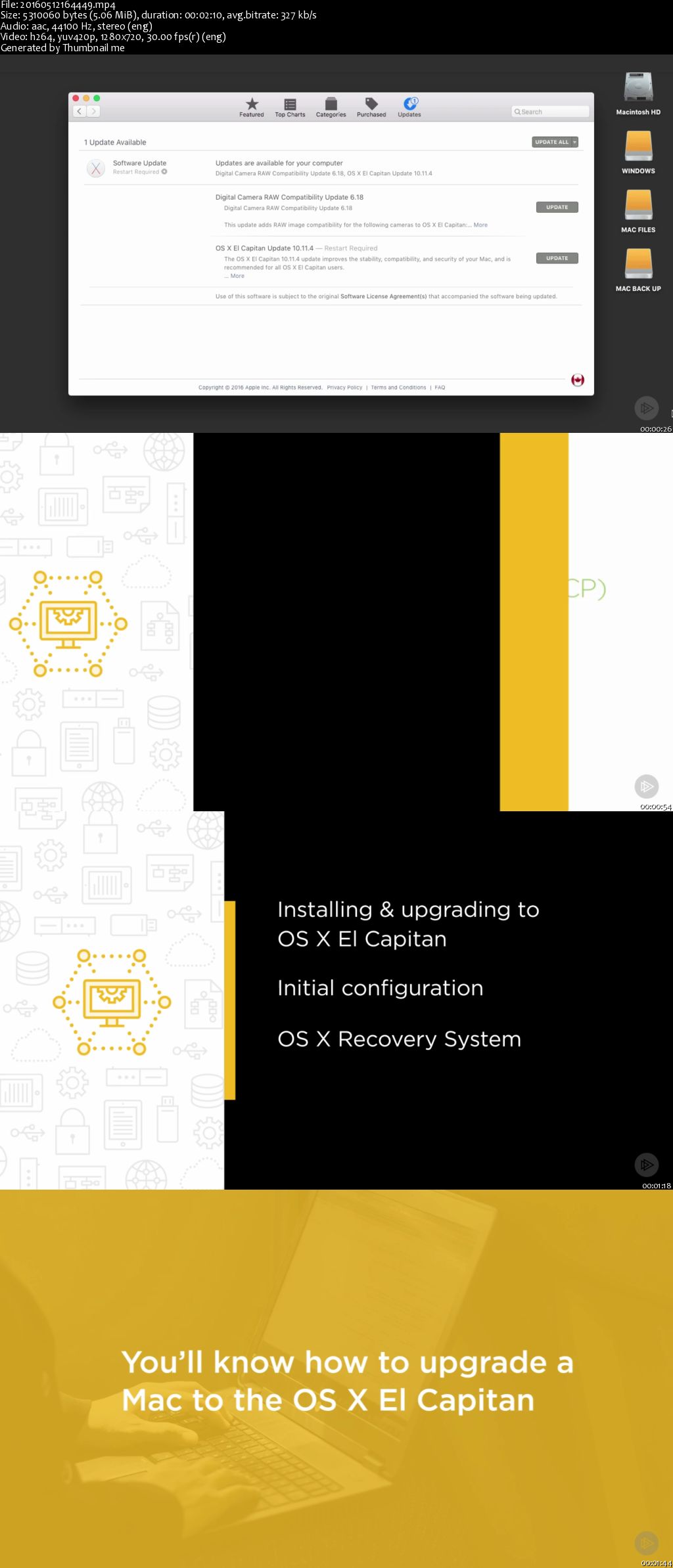 Mac OS X Support: Installation and Configuration