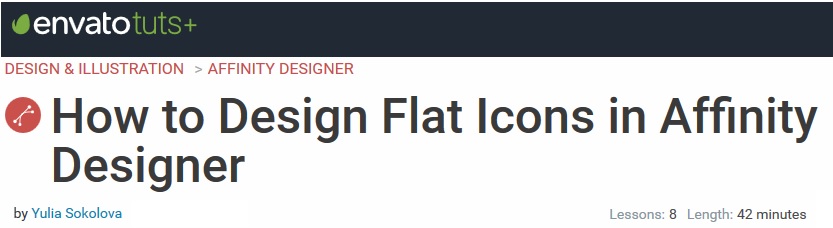 Tutsplus - How to Design Flat Icons in Affinity Designer