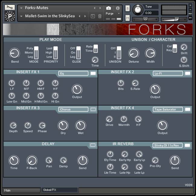 Particle Sound Forks KONTAKT