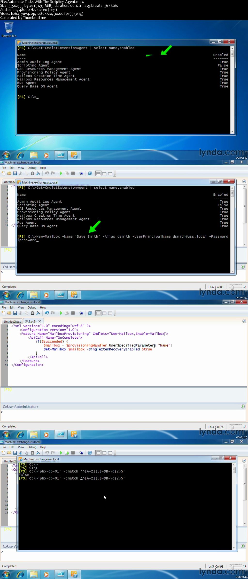 PowerShell 2.0 for Exchange Server