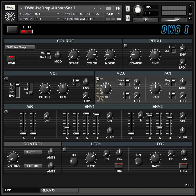 Particle Sound DW8 I KONTAKT