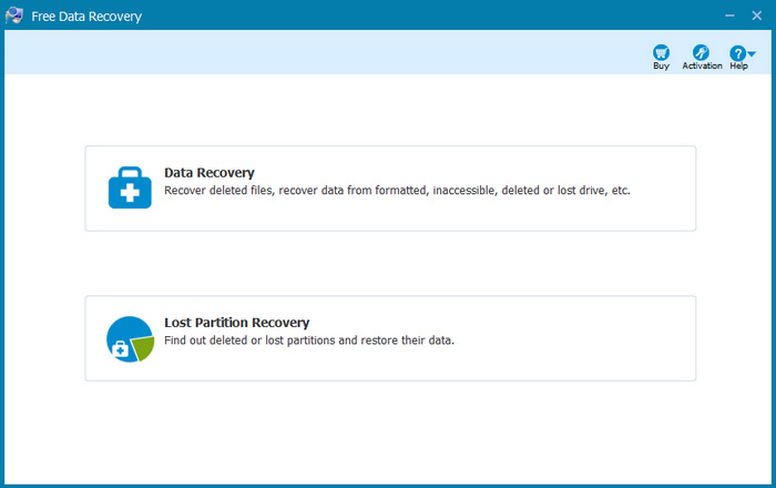 ThunderSoft Free Data Recovery 5.0