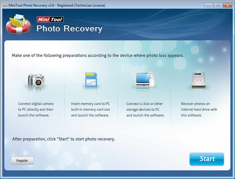 MiniTool Photo Recovery 2.0.0.1 Personal / Commercial / Enterprise / Technician