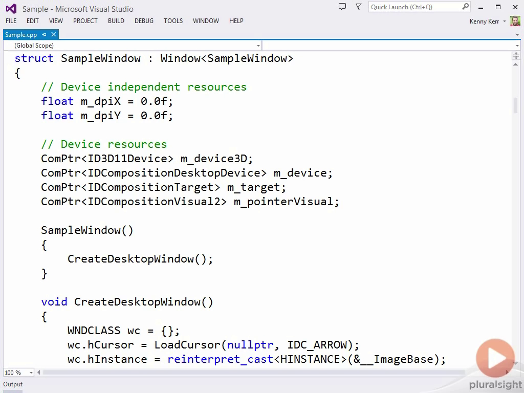 DirectComposition in Action with Kenny Kerr [repost]