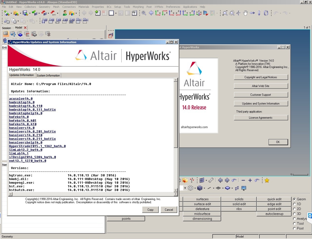 Altair HWSolvers 14.0.211 Update