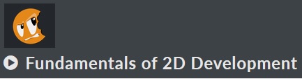 CGcookie - Fundamentals of 2D Development