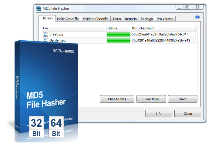 MD5 File Hasher Pro 1.5.0000.1 Multilangual