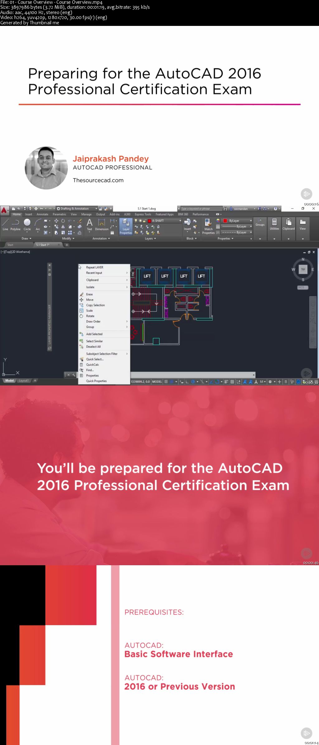 Preparing for the AutoCAD 2016 Professional Certification Exam