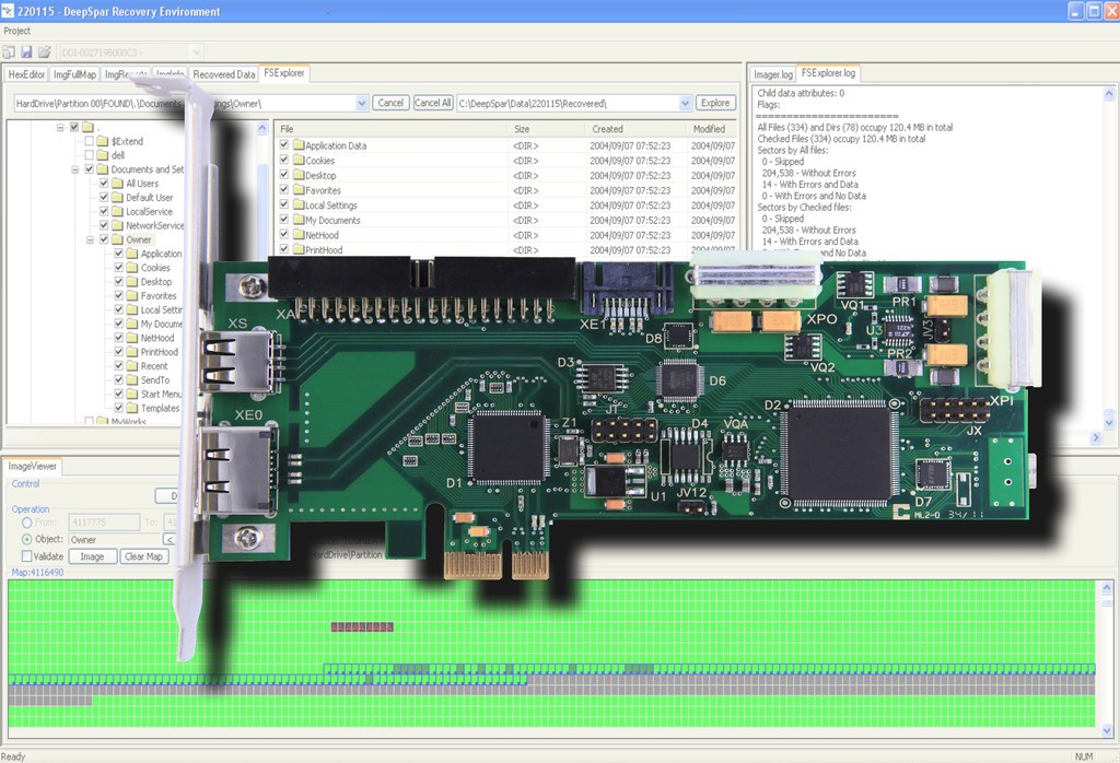 Deepspar Disk Imager Tutorials and Some Related Case Studies