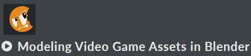 cgcookie - Modeling Video Game Assets in Blender