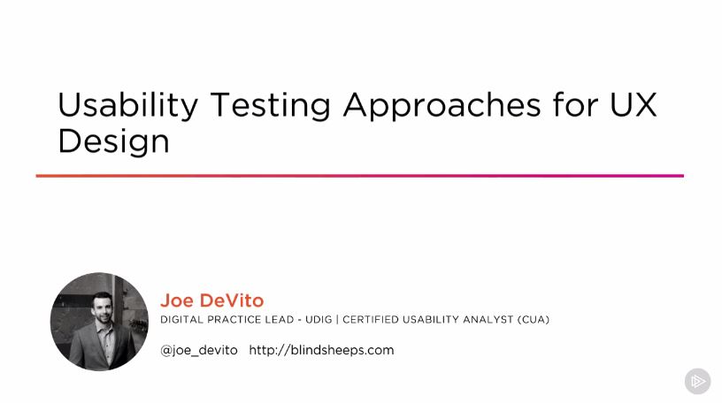 Usability Testing Approaches for UX Design