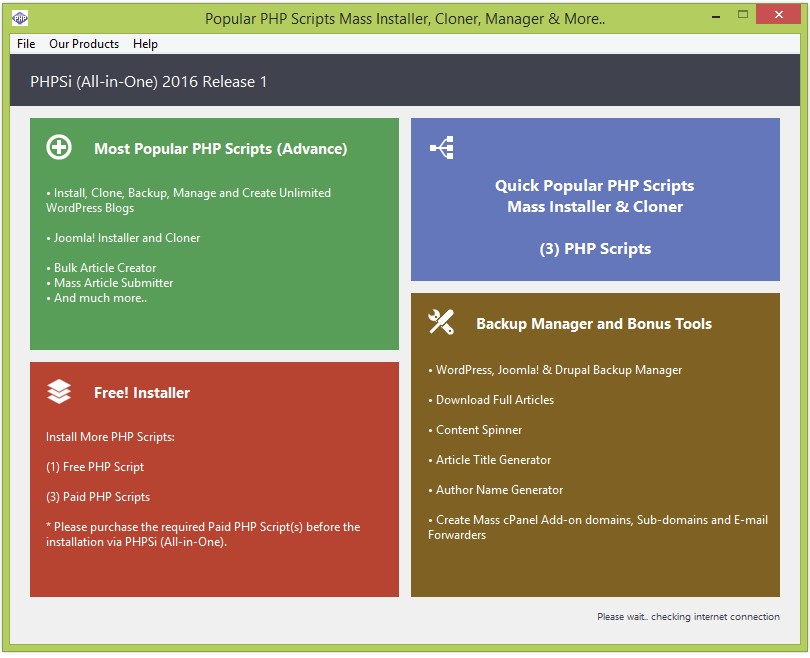 Popular PHP Scripts (AiO) 2016 R1