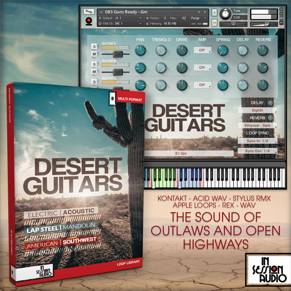 In Session Audio Desert Guitars KONTAKT