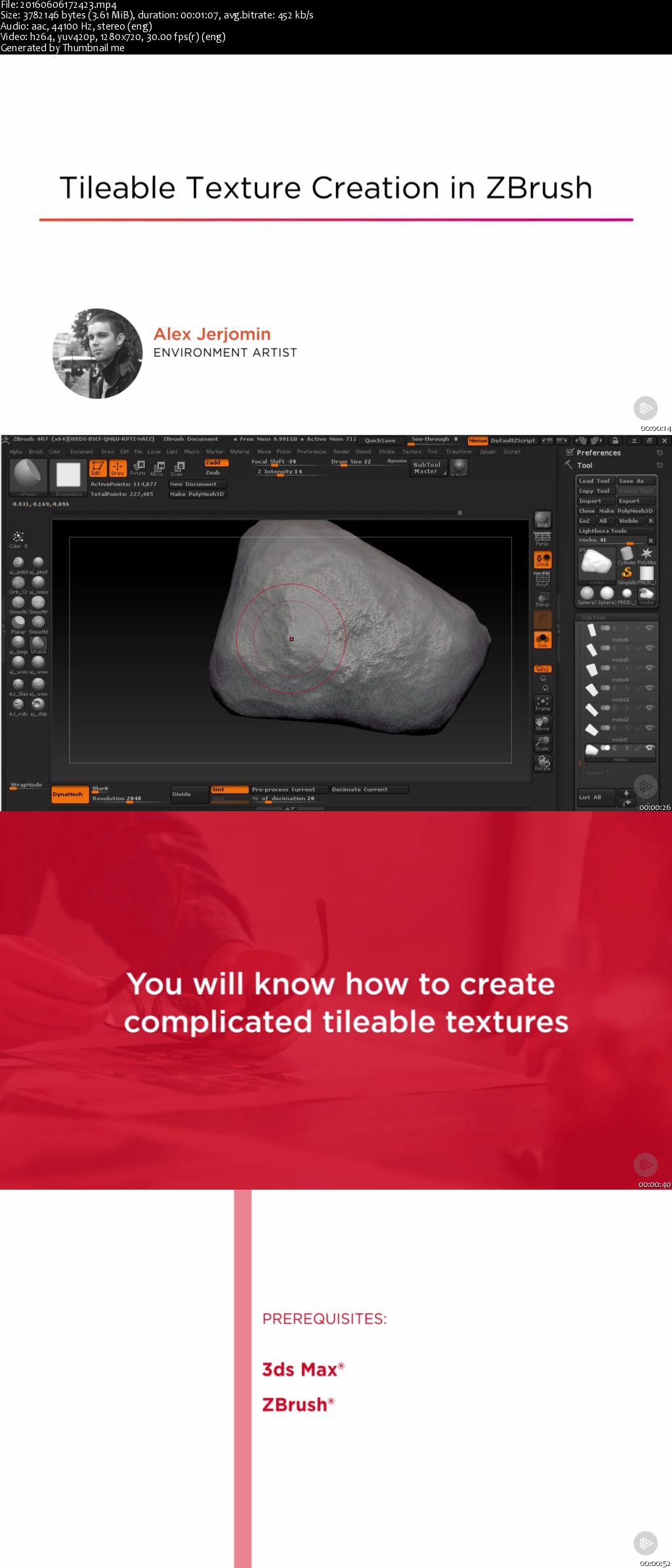 Tileable Texture Creation in ZBrush