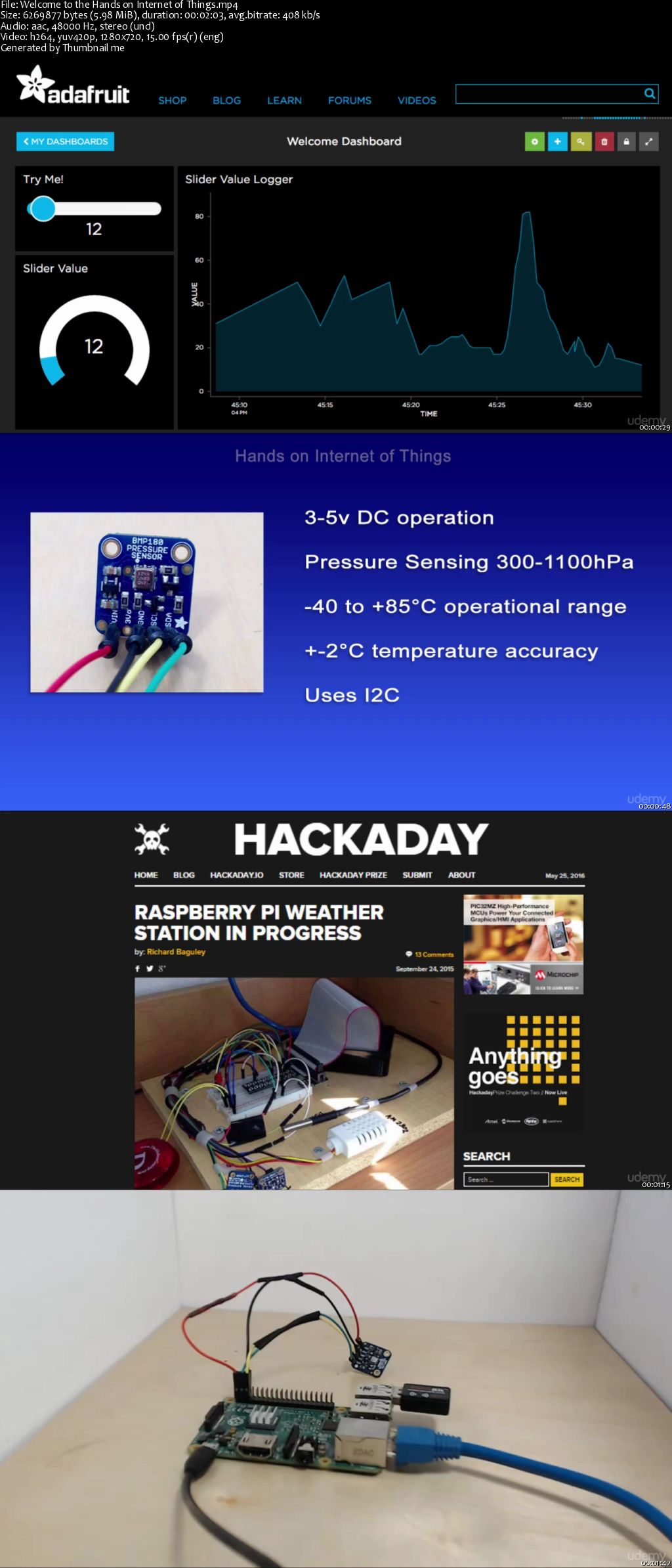 Hands on Internet of Things: Get started with a Raspberry Pi