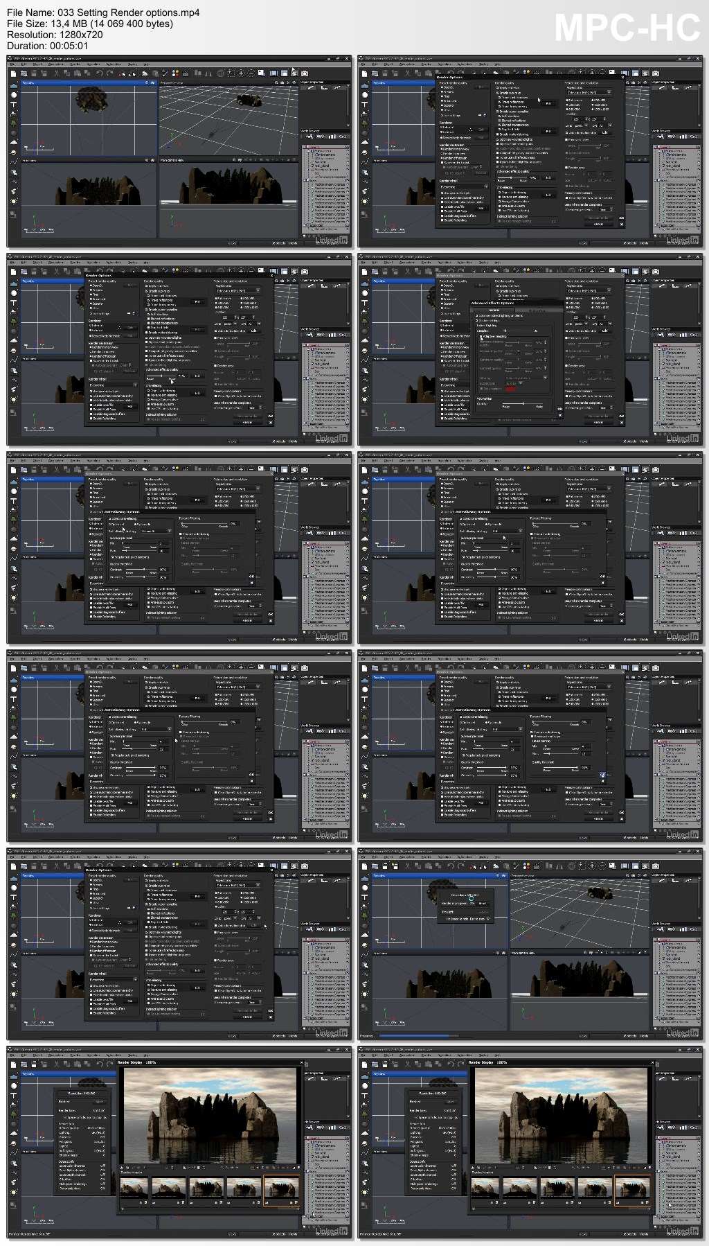 Lynda - VUE: Animating a Landscape