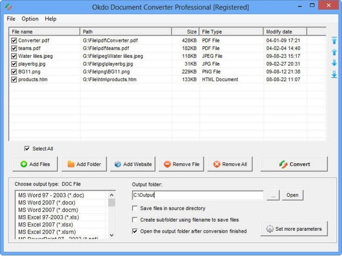 Okdo Document Converter Professional 5.6