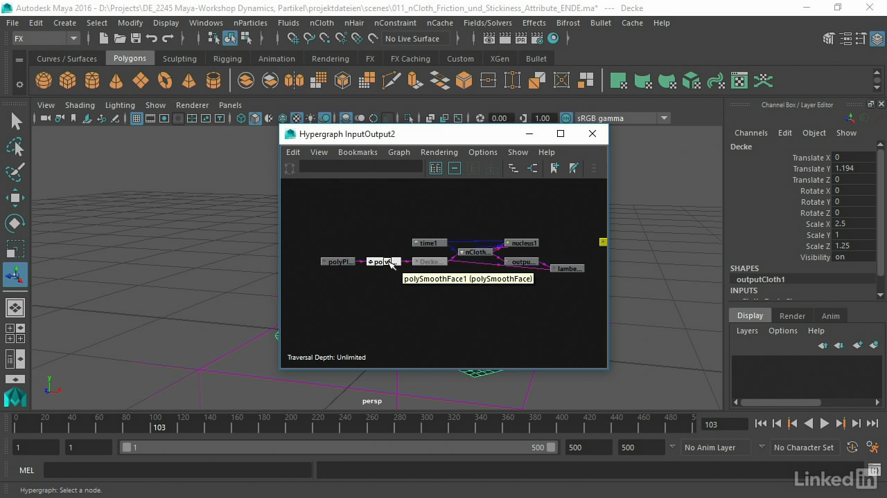 Autodesk Maya – Dynamics und Particles