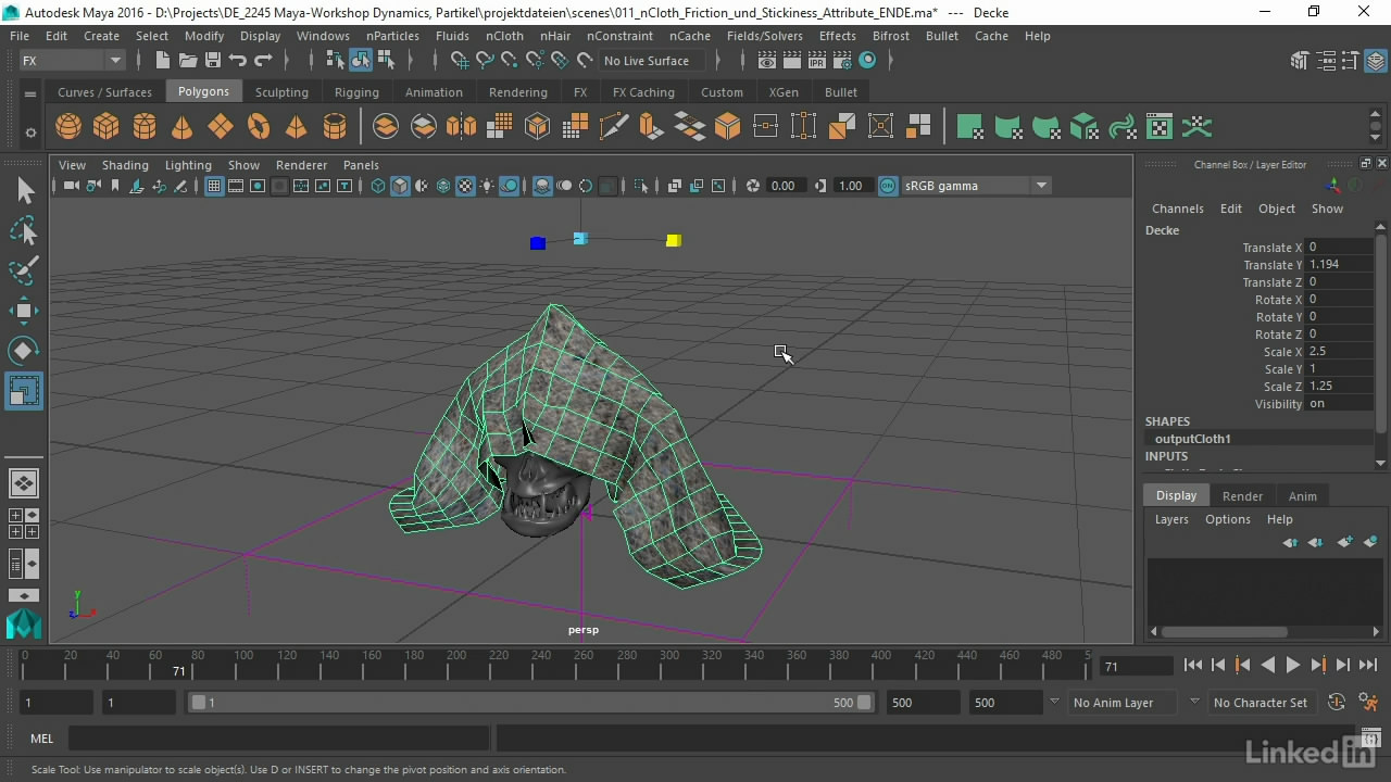 Autodesk Maya – Dynamics und Particles