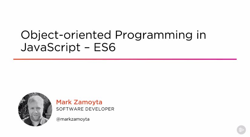 Object-oriented Programming in JavaScript - ES6