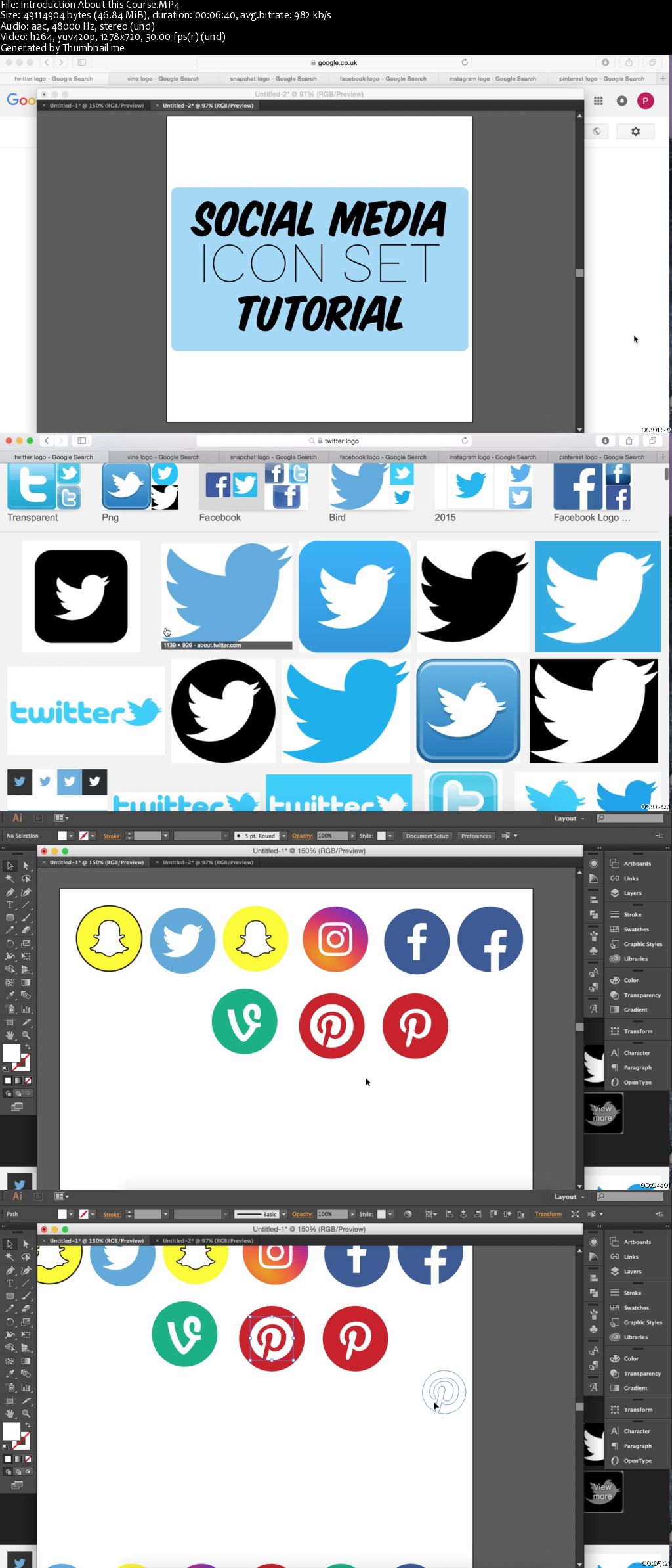 Create your own Set of Social Media Vector Icons with Adobe Illustrator