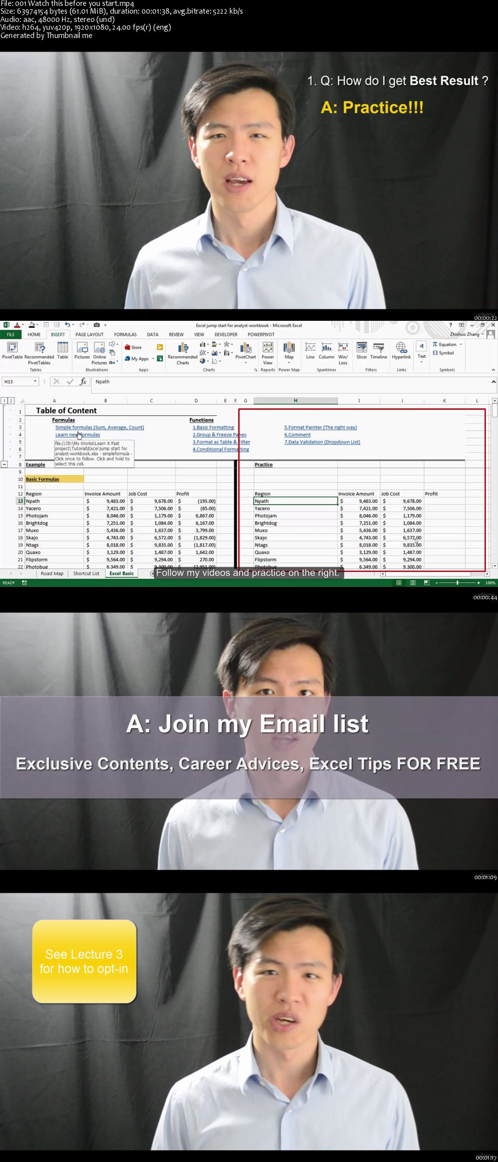 MS Excel - JumpStart to Analyst