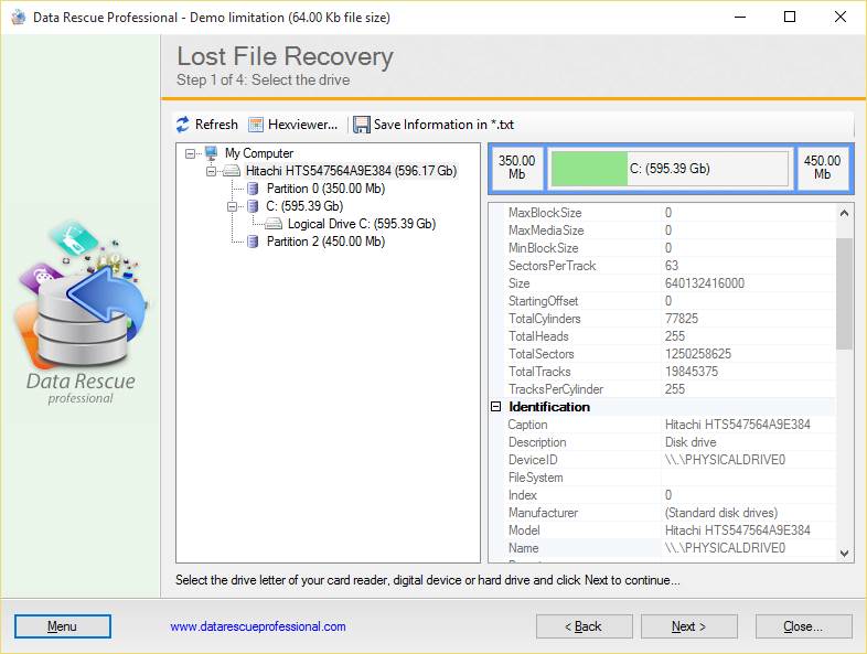 Data Rescue Professional 3.8.0.300