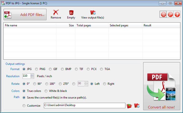 TriSun Software PDF to JPG 9.0 Build 042 Multilingual