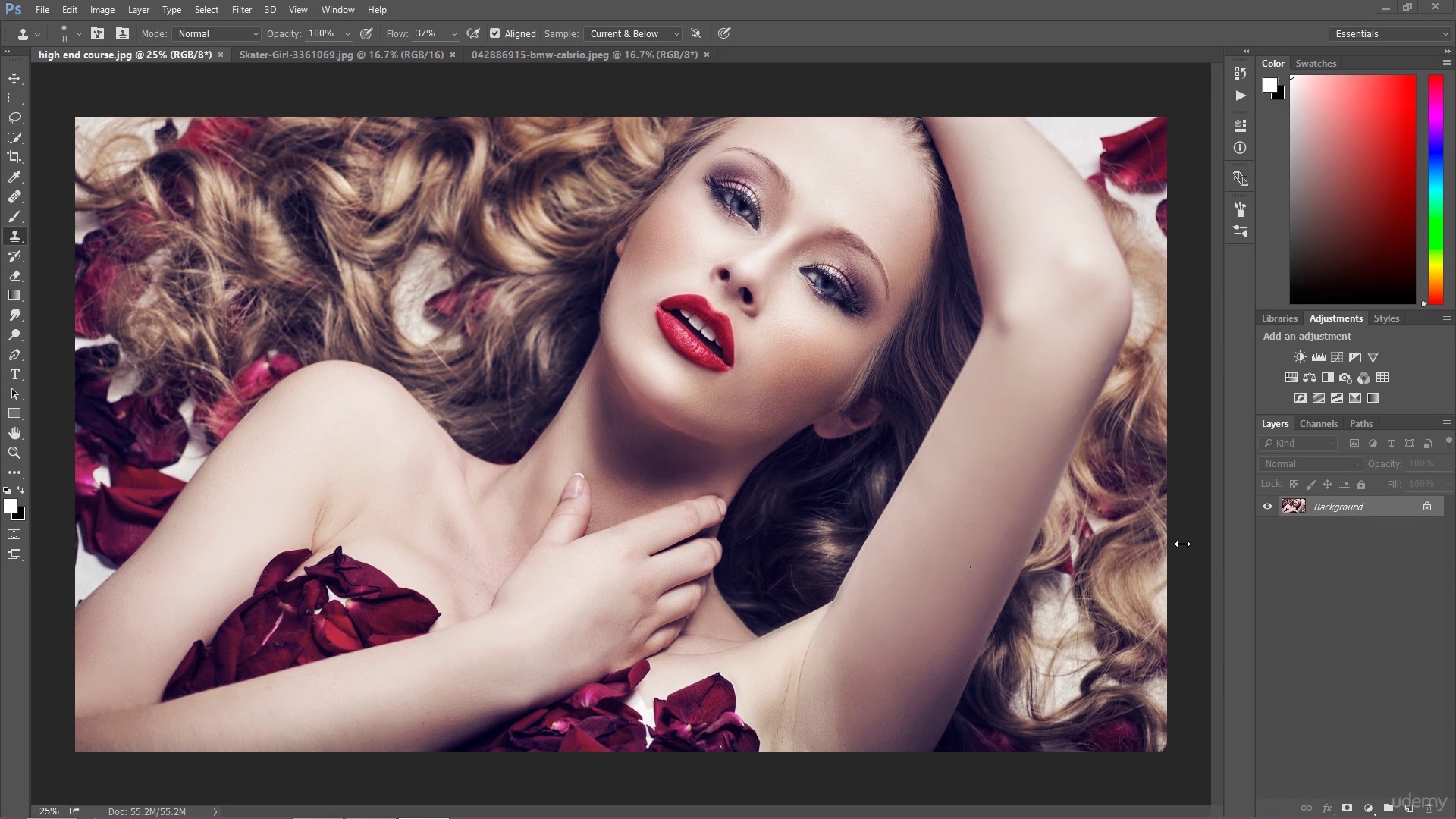 Photoshop CC Creative Working Techniques (2016)