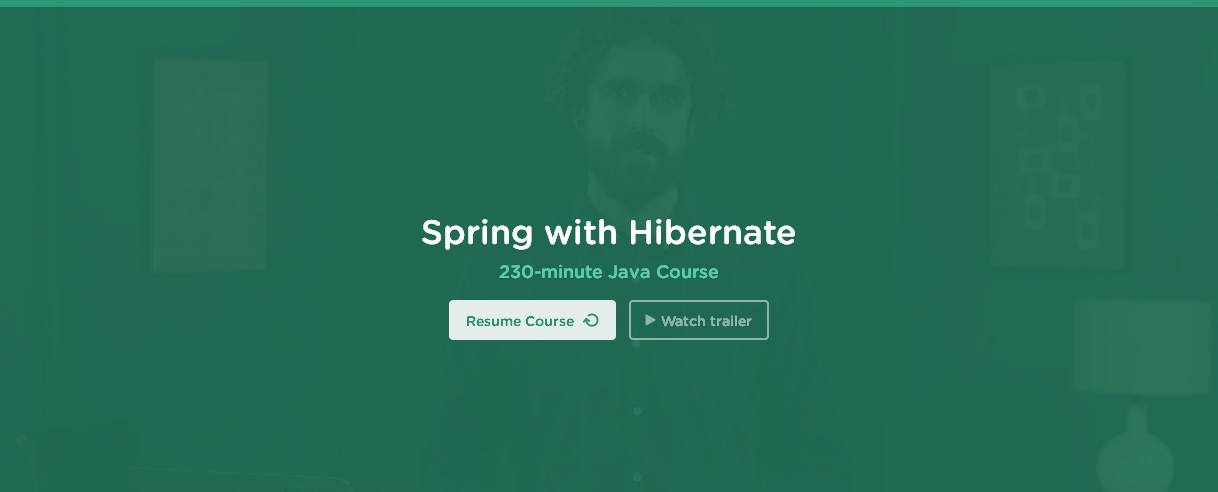 Spring with Hibernate (2016)