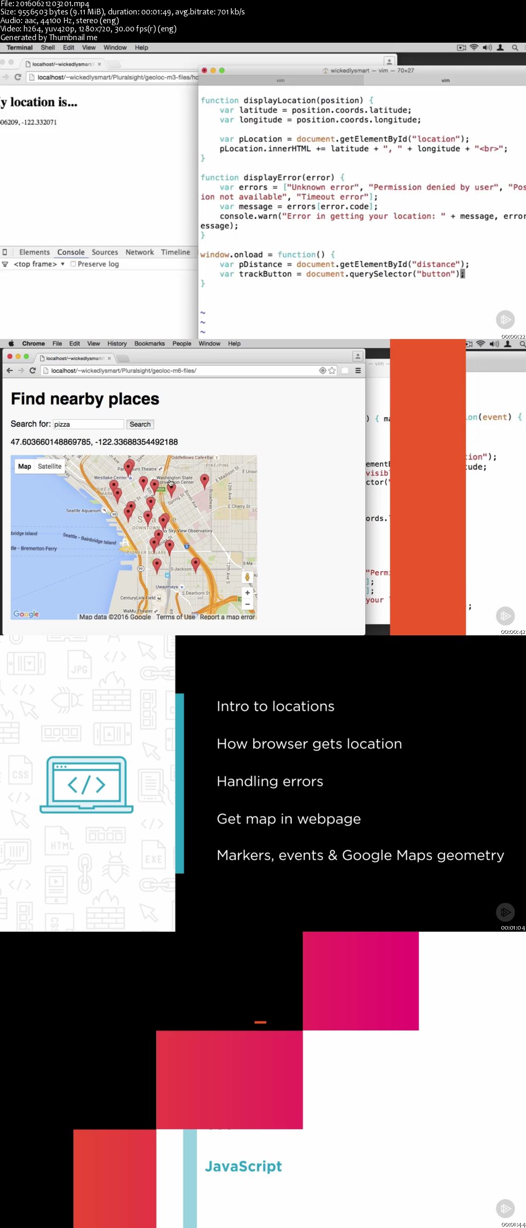 The Geolocation API: Using Maps and Location in Your Web Pages