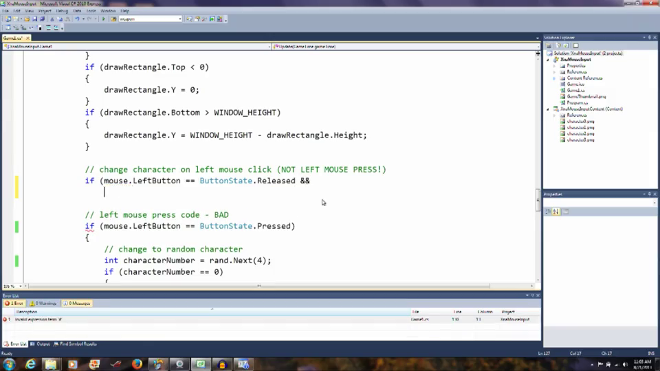 Coursera - Beginning Game Programming with C#