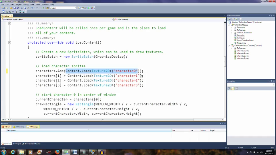 Coursera - Beginning Game Programming with C#