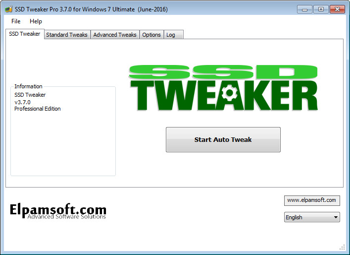 SSD Tweaker Pro 3.7.0 Multilingual